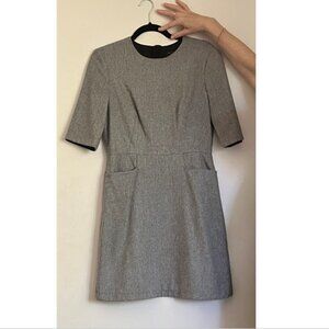 Rag and Bone Grey Wool Dress Size 4